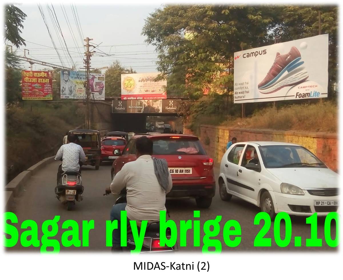 Billboard - Sagar Raiway Bridge, Katni, Madhya Pradesh