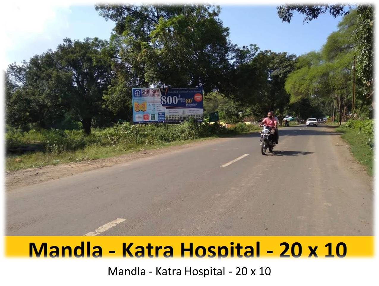 Billboard - Mandla - Katra Hospital,  Mandla, Madhya Pradesh