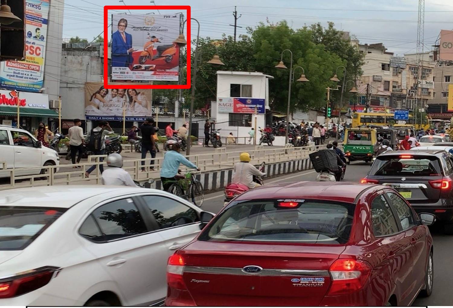 Billboard - Jyoti Talkies square M.P Nagar,  Bhopal, Madhya Pradesh