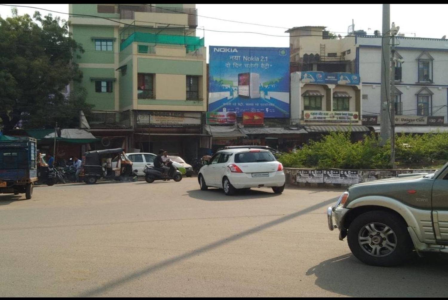 Billboard - Jinsi Triangle toward MP nagar, Bhopal, Madhya Pradesh