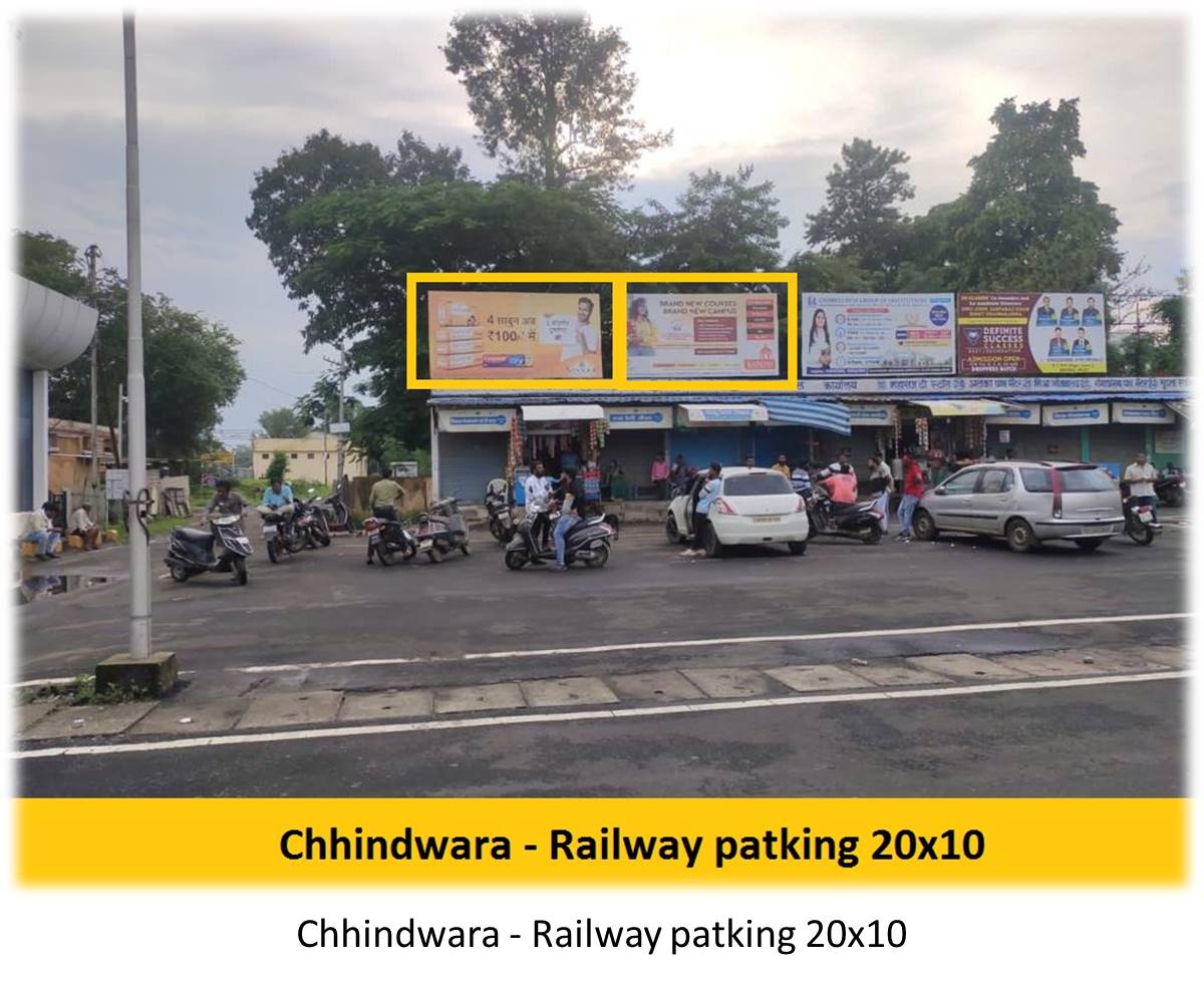 Billboard - Chhindwara - Railway patking,  Bhopal, Madhya Pradesh