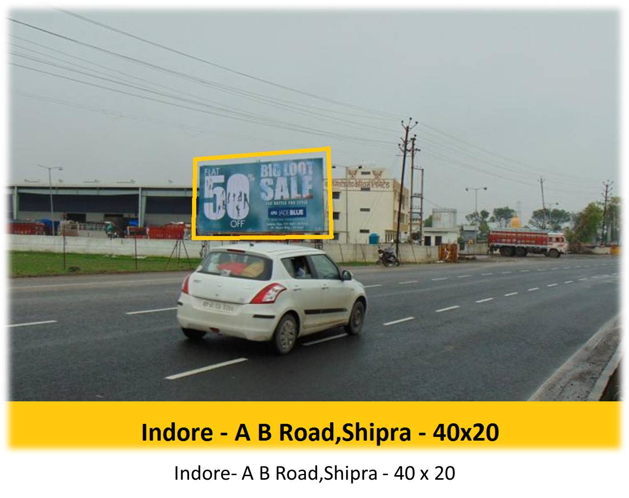 Billboard - Indore- A B Road, Shipra,  Bhopal, Madhya Pradesh