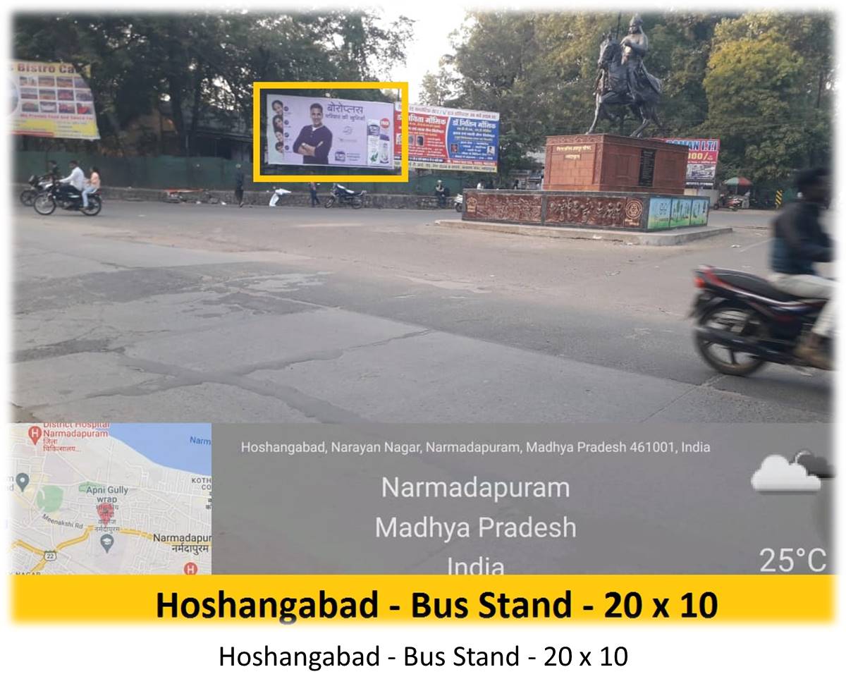 Billboard - Hoshangabad - Bus Stand,  Bhopal, Madhya Pradesh