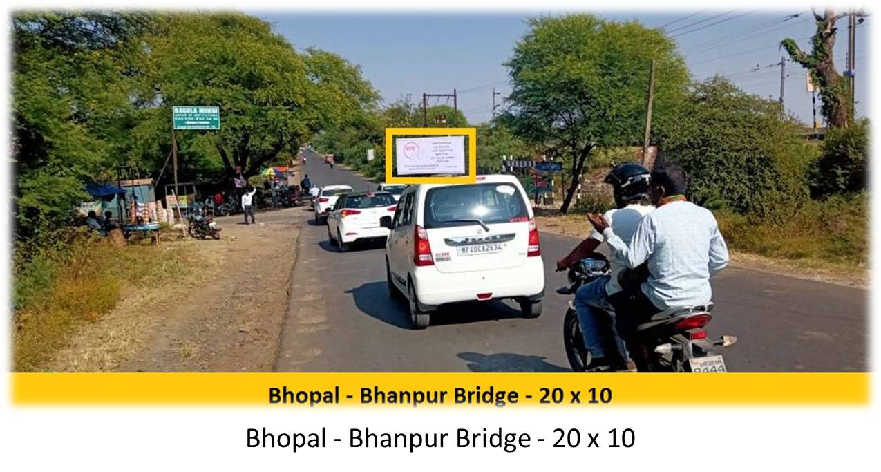 Billboard - Bhopal - Bhanpur Bridge,  Bhopal, Madhya Pradesh