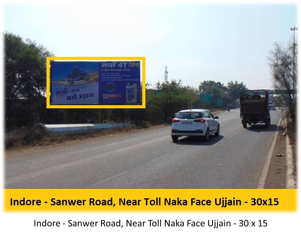 Billboard - Indore - Sanwer Road,  Near Toll Naka Face Ujjain,  Bhopal, Madhya Pradesh