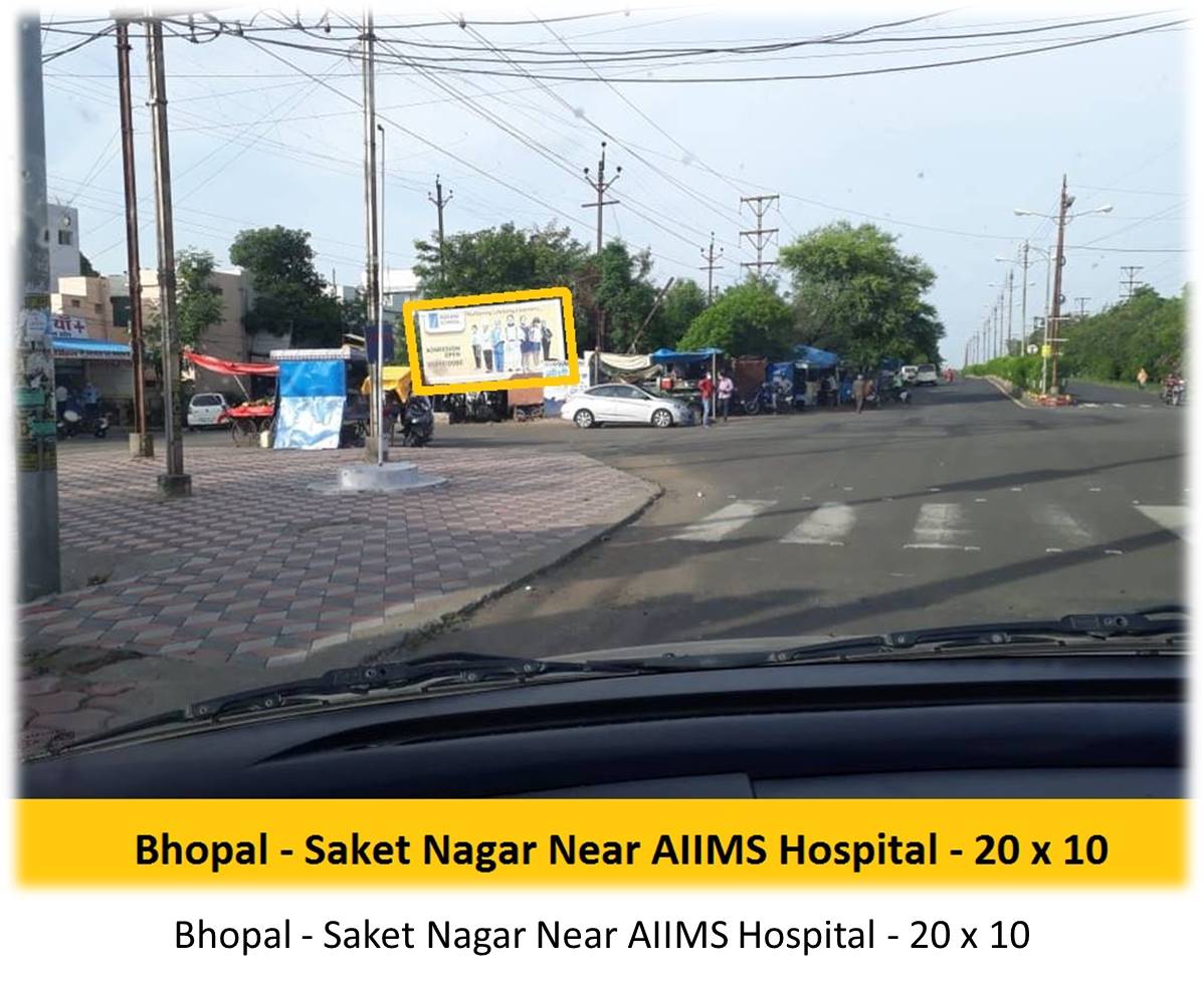 Billboard - Bhopal - Saket Nagar Near AIIMS Hospital,  Bhopal, Madhya Pradesh