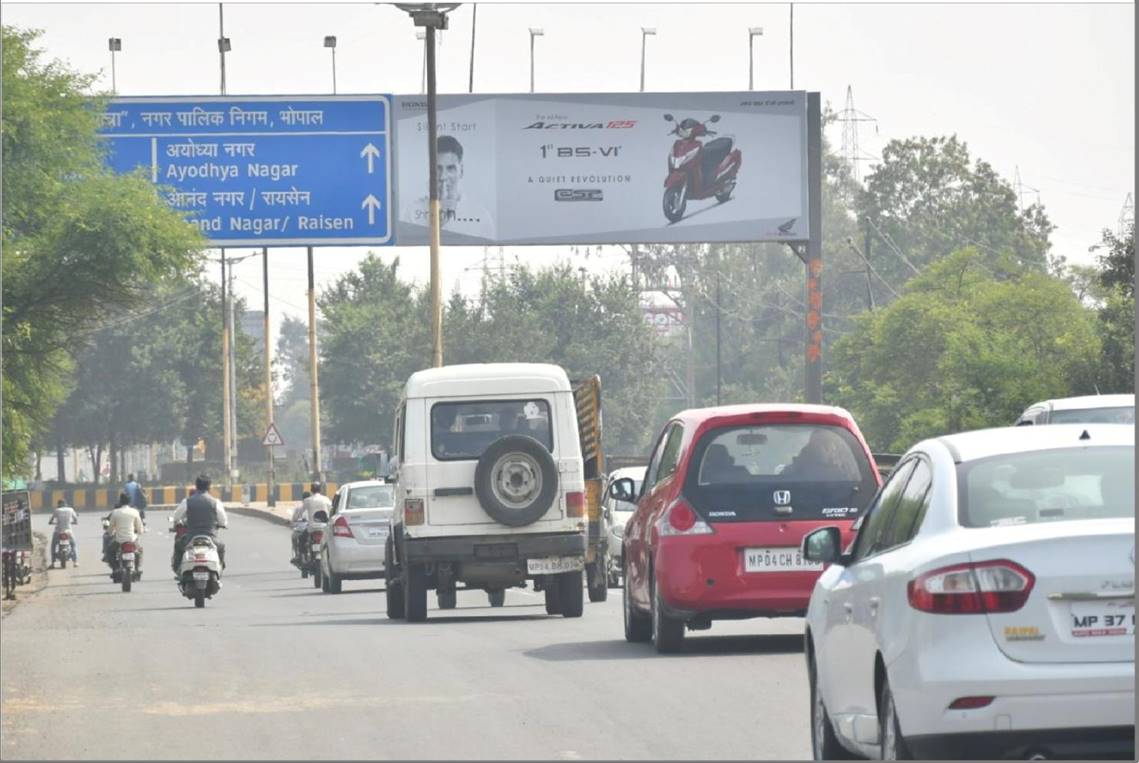 Gantry - Peoples's hospital Bhanpur towards Anand Nagar, Bhopal, Madhya Pradesh