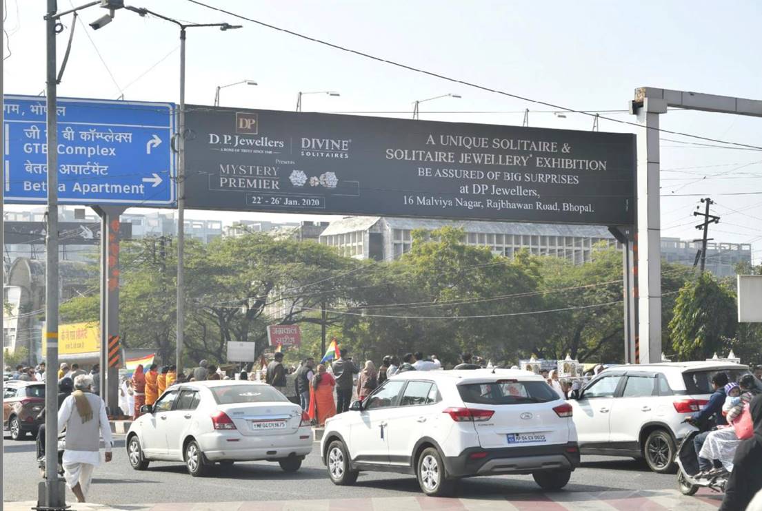 Gantry - Roshanpura Sq towards Roshanpura, Bhopal, Madhya Pradesh