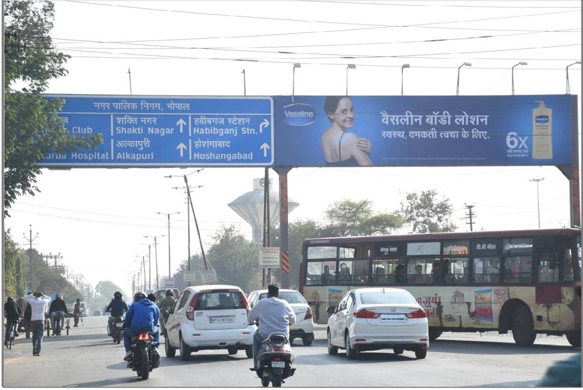 Gantry - Habibganj Railway Station 2nd Entry Opp Narmada Club towards Misrod, Bhopal, Madhya Pradesh