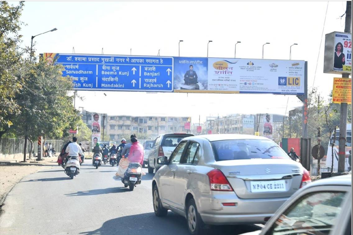 Gantry - Kolar Road at Bridge towards Kolar, Bhopal, Madhya Pradesh