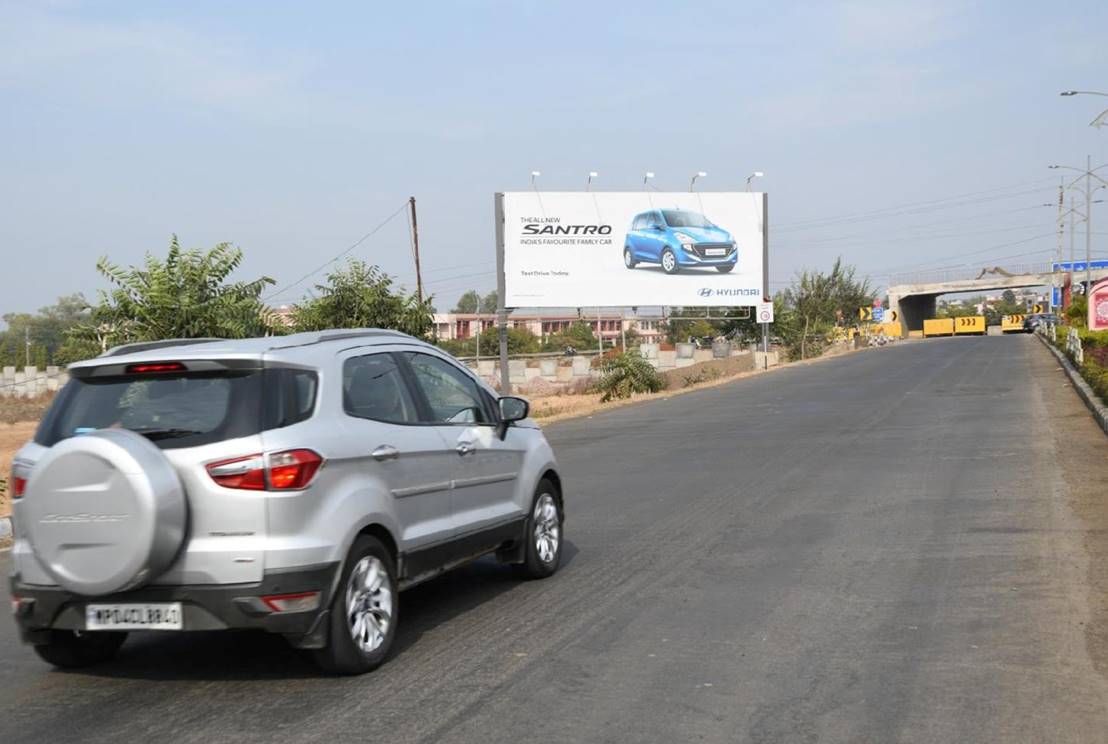 Billboard - At Airport Exit T Junction, Bhopal, Madhya Pradesh