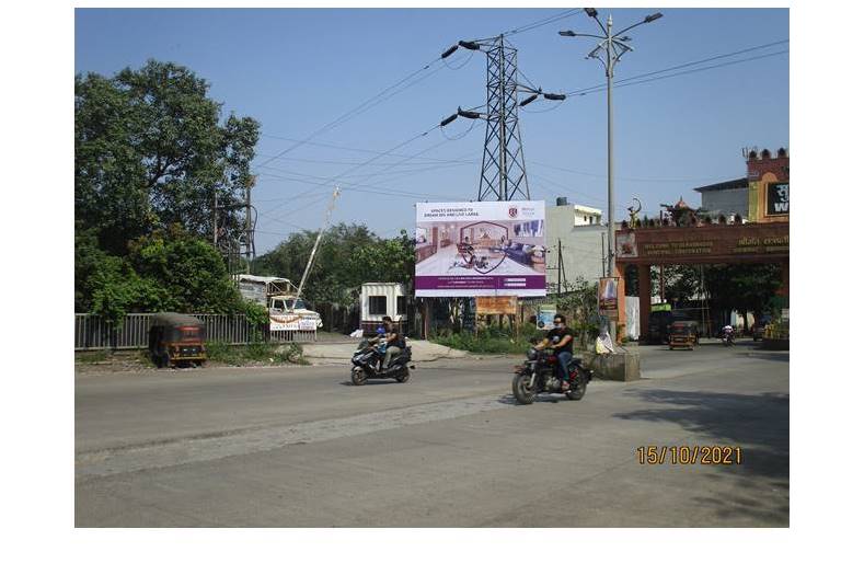 hoarding - Unr. Shantinagar - Near shanti nagar,   kalyan,   Mumbai,   Maharashtra