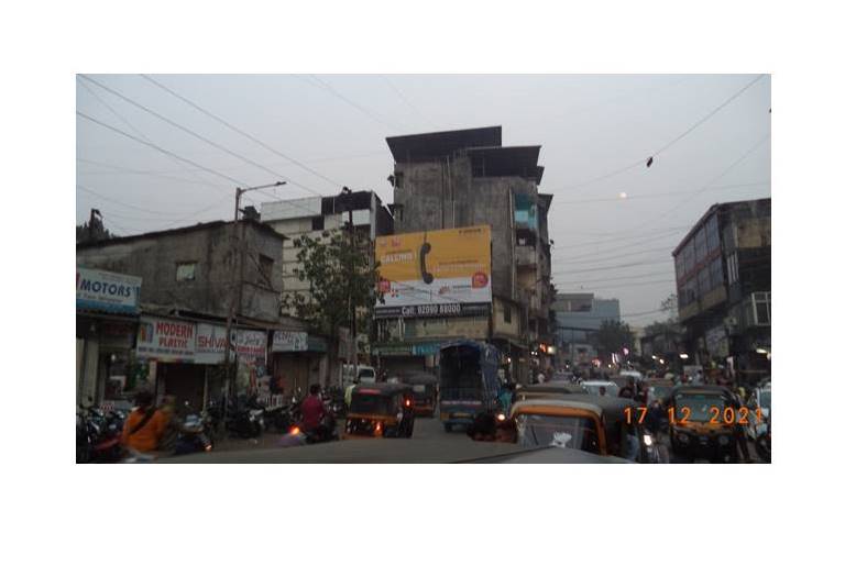 hoarding - Unr. Hiraghat - above Mobile Market,   kalyan,   Mumbai,   Maharashtra