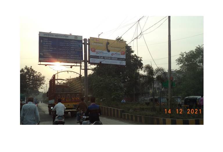 Unipole - Shahad Stn - facing Station,   kalyan,   Mumbai,   Maharashtra