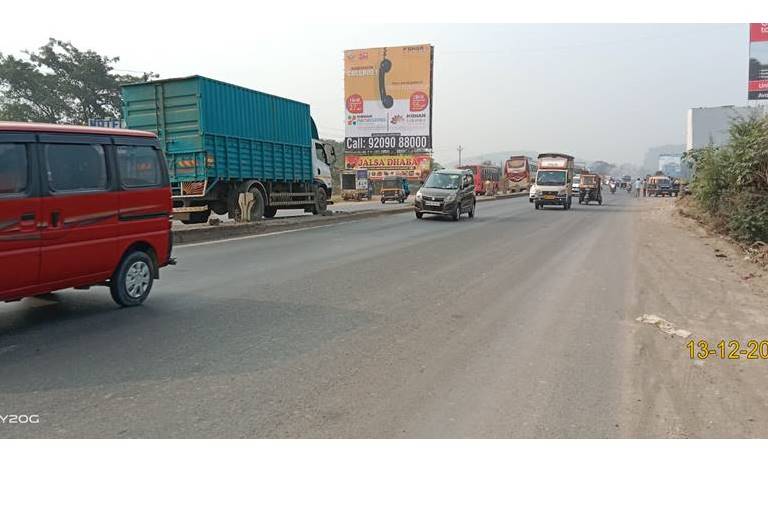 hoarding - Satish Dhaba - facing Nashik,   kalyan,   Mumbai,   Maharashtra