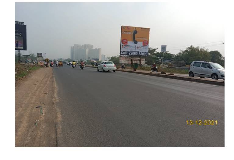 hoarding - Satish Dhaba - facing Thane,   kalyan,   Mumbai,   Maharashtra