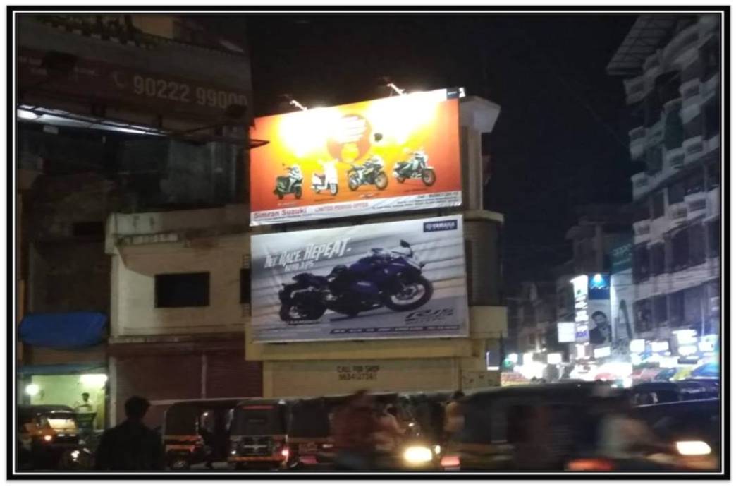 hoarding(LOWER) - on the Main Junction - Section 17 Ulhasnagar,   ulhasnagar,   Mumbai,   Maharashtra