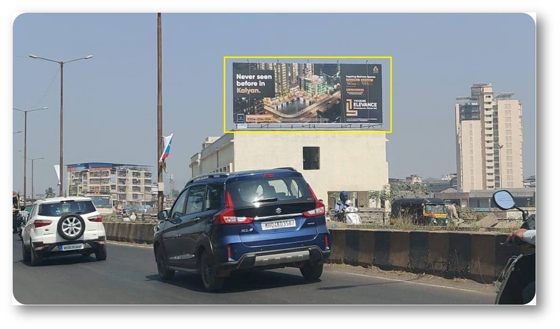 hoarding - APMC Market Kalyan - facing Patripool,   kalyan,   Mumbai,   Maharashtra