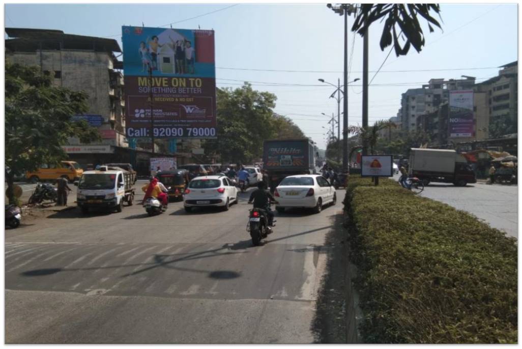 hoarding - Khadakpada Road Kalyan (West) - near Sandeep Hotel,   kalyan,   Mumbai,   Maharashtra