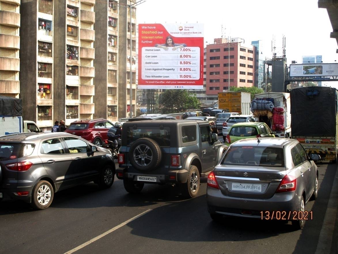 Billboard - WEH Jogeshwari Near Ismail Yusuf College MT - WEH Jogeshwari Towards Andheri - LHS,   Western Express Highway,   Mumbai,   Maharashtra