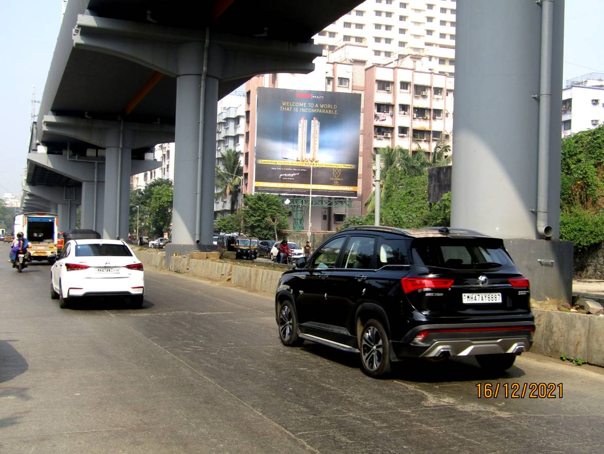 Billboard - Borivali Link Rd. ET - Borivali Towards Dahisar Link Road - RHS,   Western Suburbs,   Mumbai,   Maharashtra