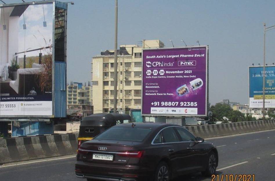 Billboard - WEH Andheri Jog Flyover towards T2 Airport - towards andheri,   WESTERN EXPRESS HIGHWAY,   Mumbai,   Maharashtra