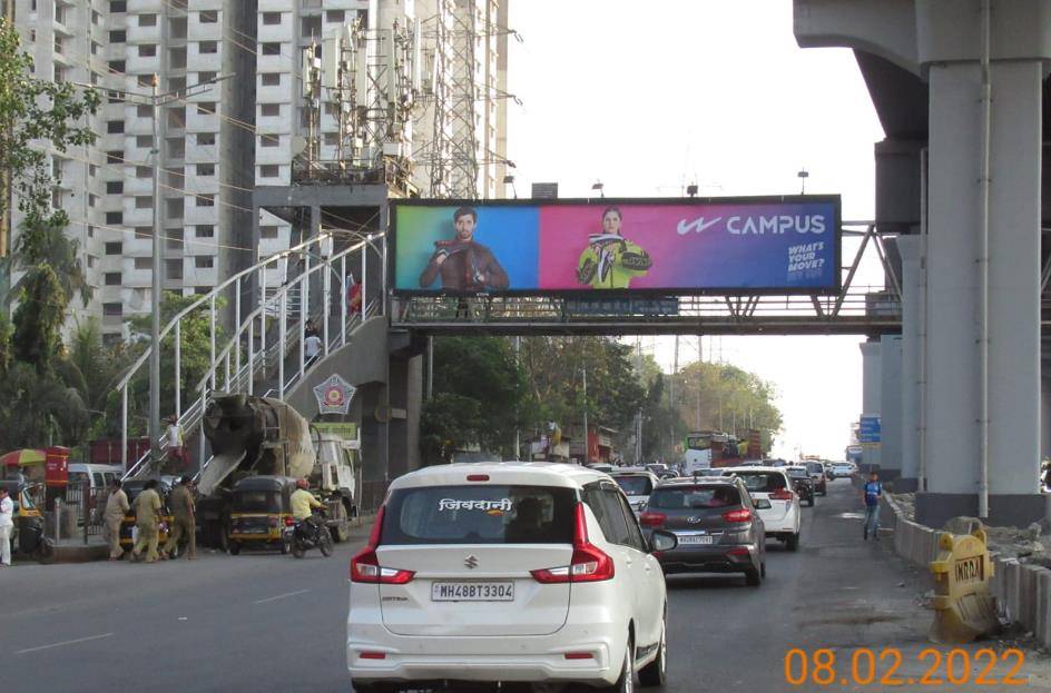 FOB - WEH-Malad Towards Oberoi Mall - towards malad,   WESTERN EXPRESS HIGHWAY,   Mumbai,   Maharashtra