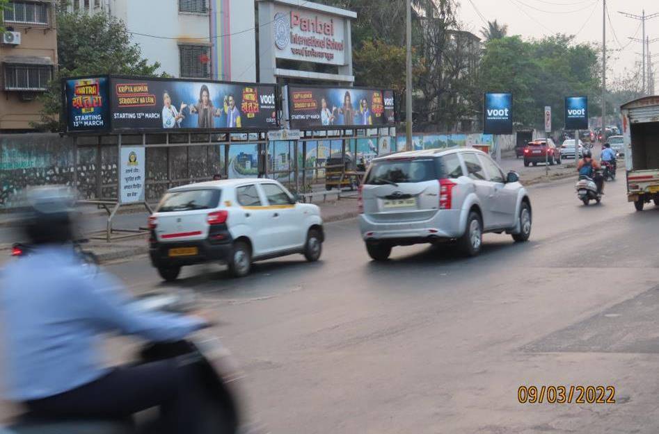 Street Furniture BQS - WEH Vakola Outside Panbai International School - towards western express highway,   Western Suburb,   Mumbai,   Maharashtra