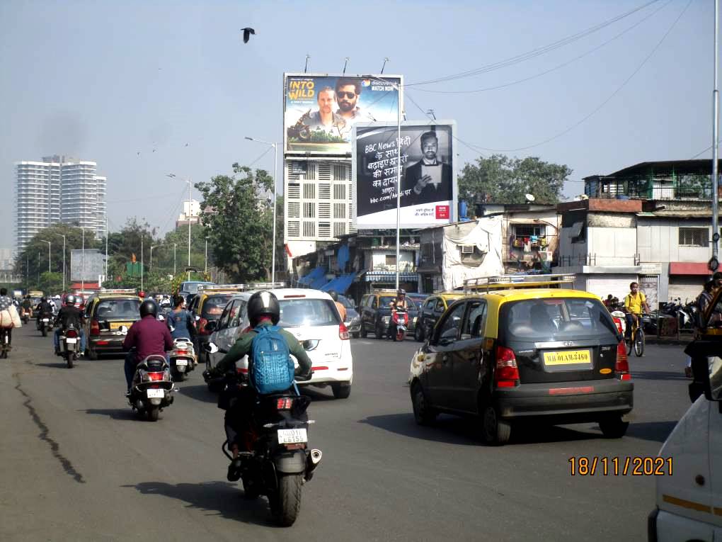 hoarding - Mahim (W) Cause-Way & Bus Depot -2-E/T - nr Cause-Way,   Mahim,   Mumbai,   Maharashtra