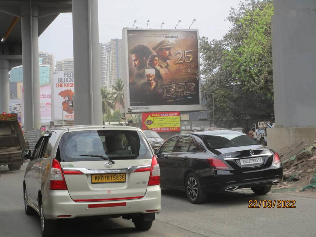 hoarding - Andheri Link Road Chitrakoot Ground JVPD to Infinity -1-E/T - towards chitrakoot ground,   Andheri,   Mumbai,   Maharashtra