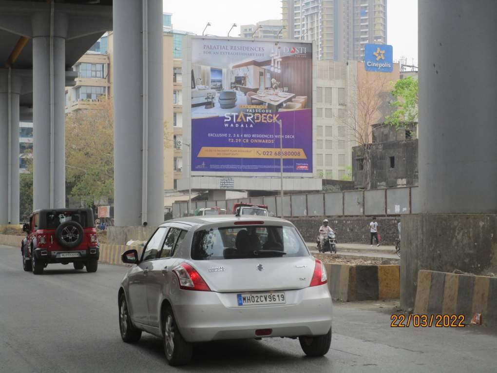 hoarding - Andheri Link Road Chitrakoot Ground JVPD to Infinity -4-E/T - towards chitrakoot ground,   Andheri,   Mumbai,   Maharashtra