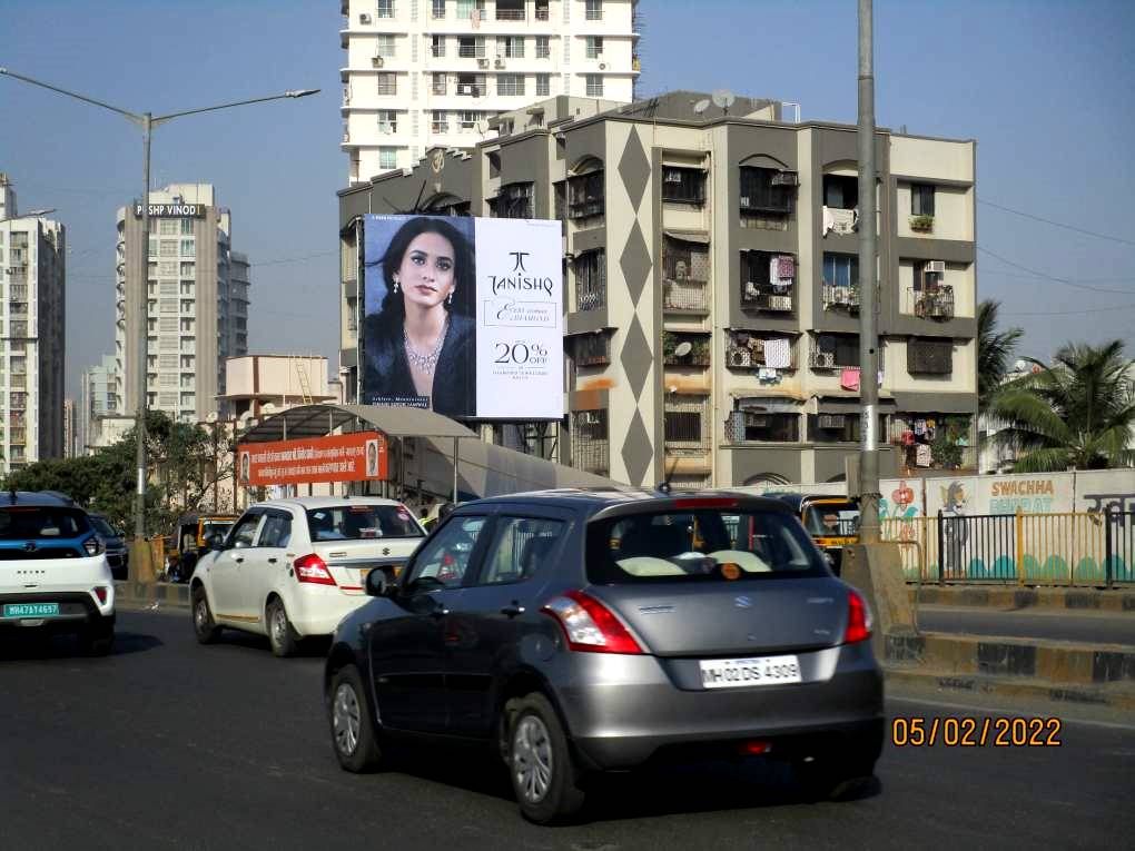 hoarding - Borivali Flyover E TO W RHS-E/T - towards borivali flyover,   Borivali,   Mumbai,   Maharashtra