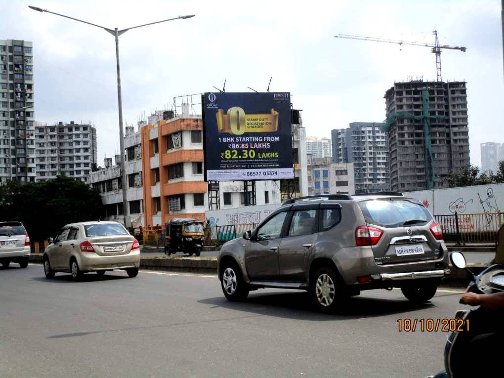 hoarding - Borivali Flyover W TO E RHS 2-M/T - towards borivali flyover,   Borivali,   Mumbai,   Maharashtra