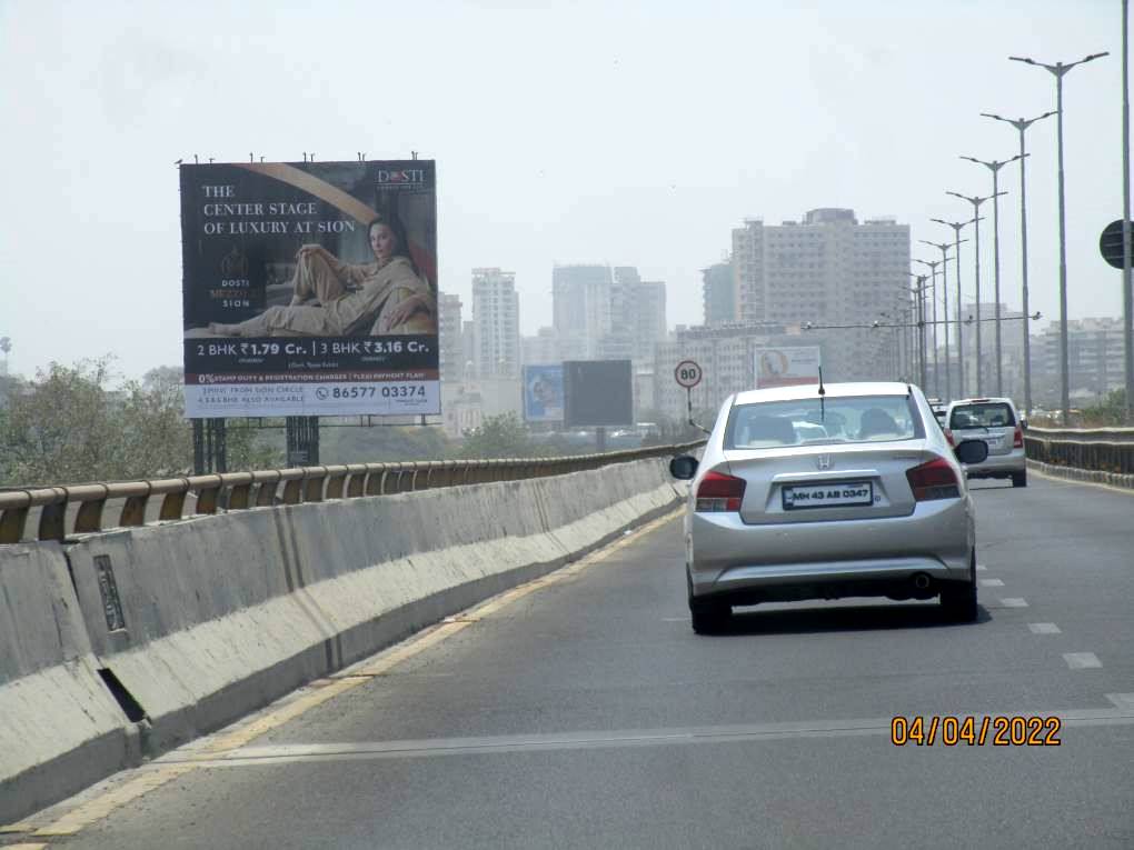 hoarding - Eastern freeway near Cotton green (B&C) LHS 5th-M/T - near Cotton green,   Eastern Freeway,   Mumbai,   Maharashtra