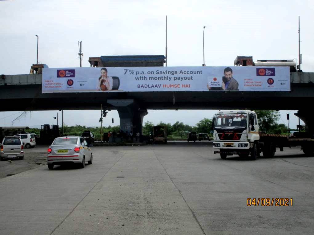 hoarding - Kharghar Road Pali Taloja flyover -M/T - nr Pali Taloja flyover,   Kharghar,   Mumbai,   Maharashtra