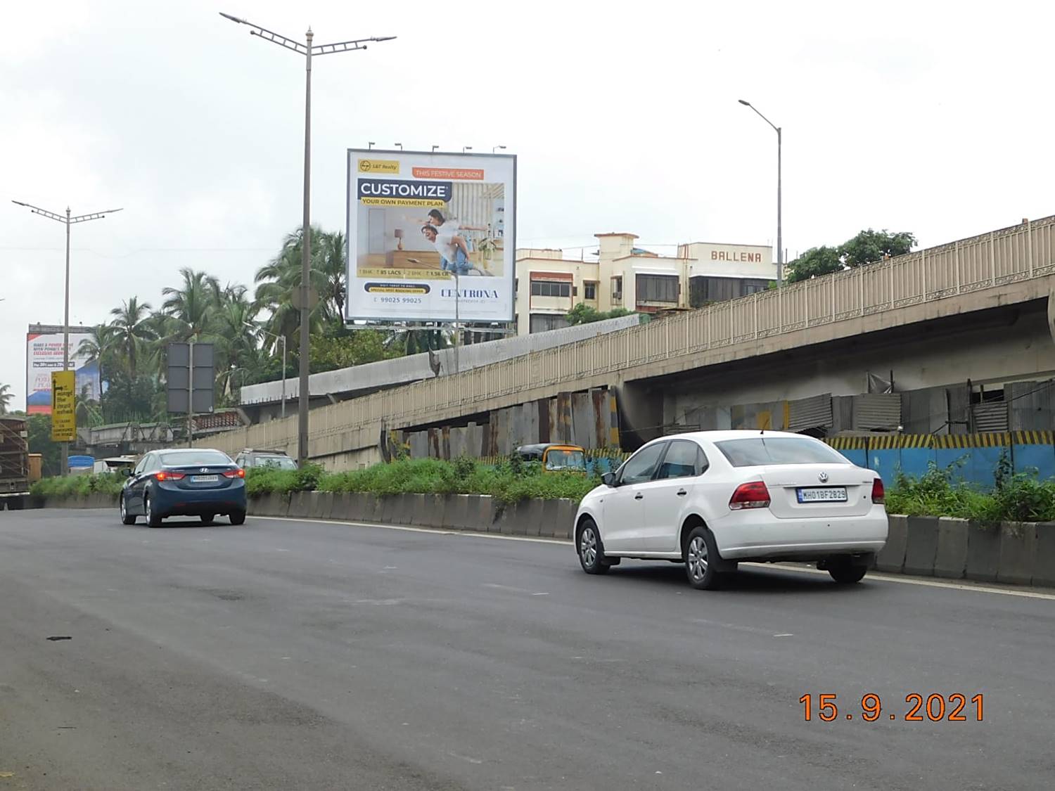 Hoarding - SCLR Flyover FTF  BKC To EEH - (ET) - SCLR Flyover,   Chembur,   Mumbai,   Maharashtra