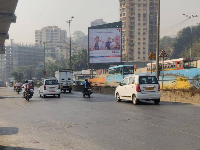 Billboard - Powai JVLR Near IIT Main Gate-TFT Powai To Kanjurmarg - towards powai,   POWAI/JVLR,   Mumbai,   Maharashtra