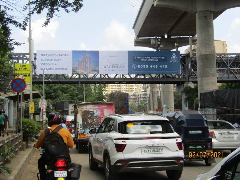 Gantry - JVLR - Opp Powai Lake, Near Selfie Point -TFT Powai to EEH - towards powai,   POWAI/JVLR,   Mumbai,   Maharashtra