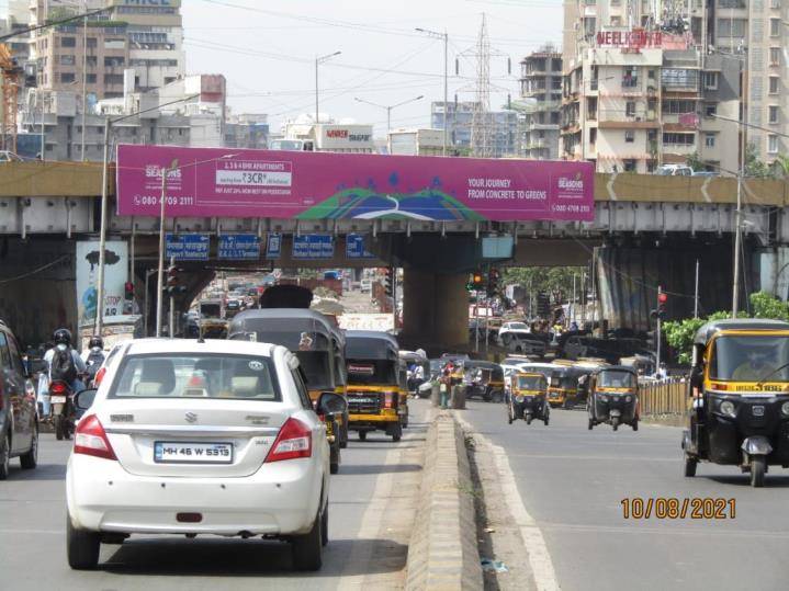 Gantry - At Amar Mahal Flyover Junction-TFT Chembur to Ghatkopar - towards amar mahal,   CHEMBUR ROB,   Mumbai,   Maharashtra