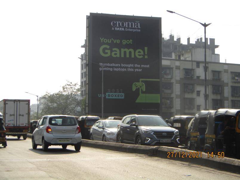Billboard - Chembur Rob Naka RHS -TFT AmarMahal Jn./EEH to Chembur RHS - towards chembur,   CHEMBUR ROB,   Mumbai,   Maharashtra