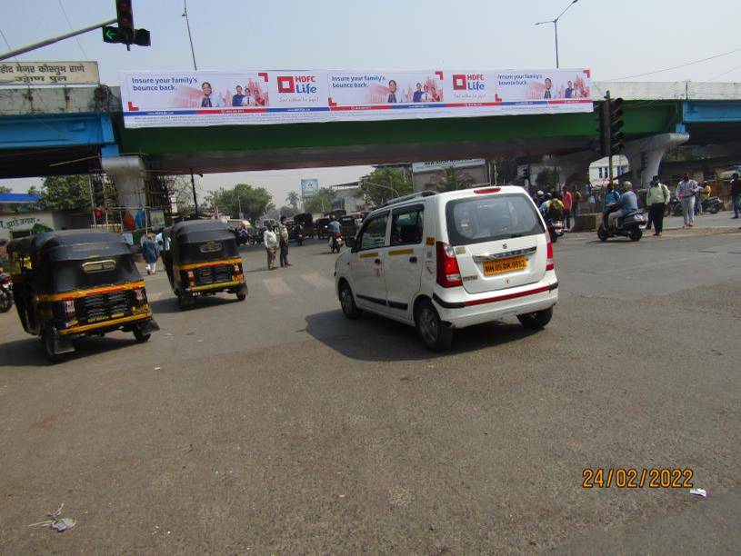 Gantry - Kurla Depot on LBS Road At Kanakia Zillion -TFT Sion to Mulund - towards kurla depot,   KURLA DEPOT/SCLR,   Mumbai,   Maharashtra