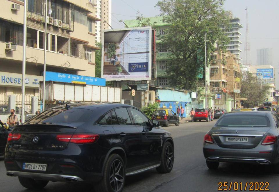 Hoarding - At Naka,  Nr. Canara Bank-E/T - towards worli,   Worli,   Mumbai,   Maharashtra