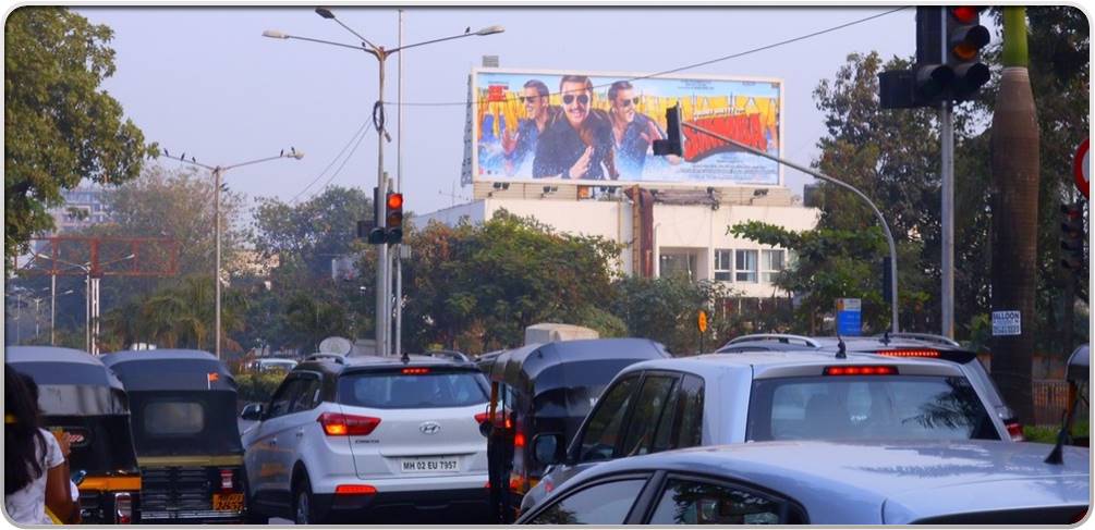 Hoarding - Juhu Amitabh's bungalow -E/T - towards juhu,   Juhu,   Mumbai,   Maharashtra