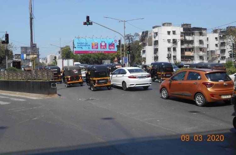 Hoarding - At JVPD Circle-E/T - near jpvd circle,   Juhu,   Mumbai,   Maharashtra