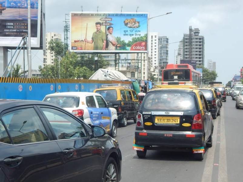 Billboard - Dadar Tilak Bridge Left  W to E Tilak Bridge Set for 2 Side on LHS (inside)-MT - Tilak Bridge,   dadar,   Mumbai,   Maharashtra