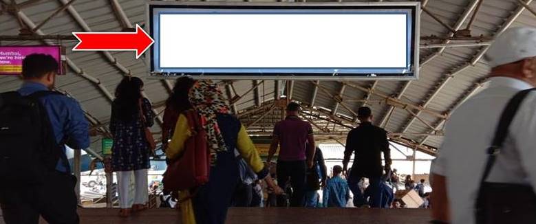 Glow Sign Board - Andheri station (E ) side facing west - hanging to roof Top,   andheri,   Mumbai,   Maharashtra