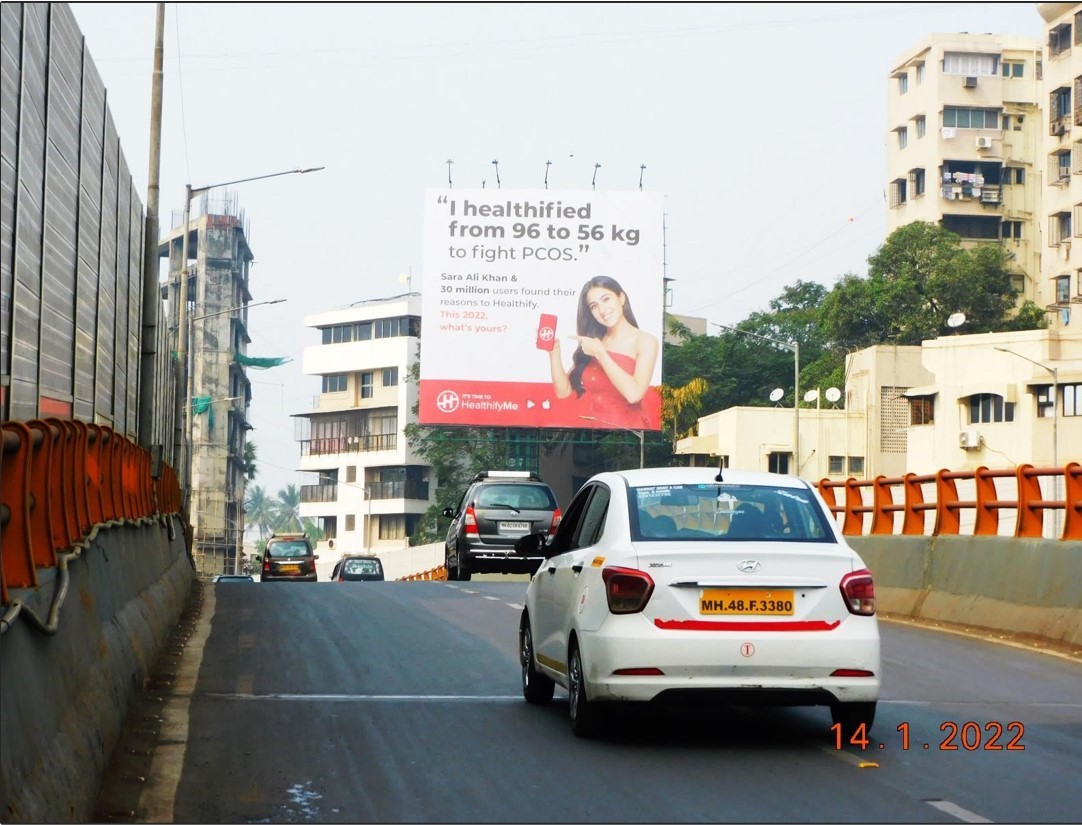 Billboard - Andheri West to East Flyover - Near BMW showroom,   andheri,   Mumbai,   Maharashtra