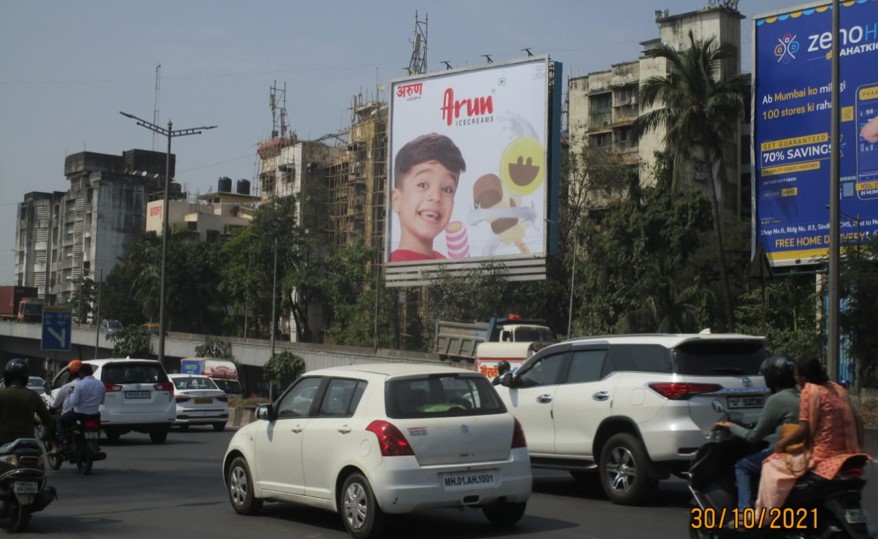 Hoarding - Chembur RCF Circle - From Priyadarshini towards Dadar,  Sion & BKC,   Dadar,   Mumbai,   Maharashtra