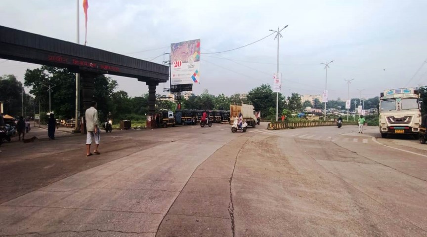 Hoarding - Nr. Shiv Mandir - Facing Ulhasnagar,   Ambernath (E),   Mumbai,   Maharashtra