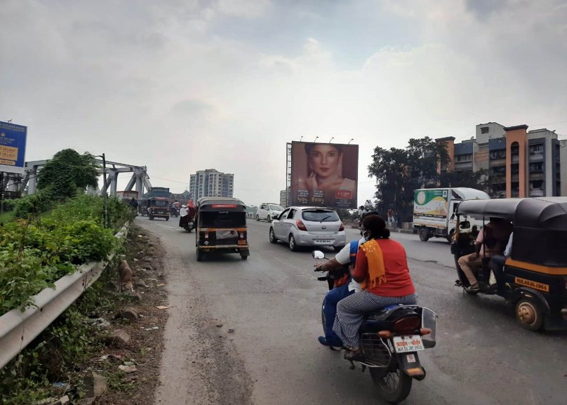 Hoarding - Patripool - Patripool facing Kalyan ( Raheja Complex),   Kalyan,   Mumbai,   Maharashtra